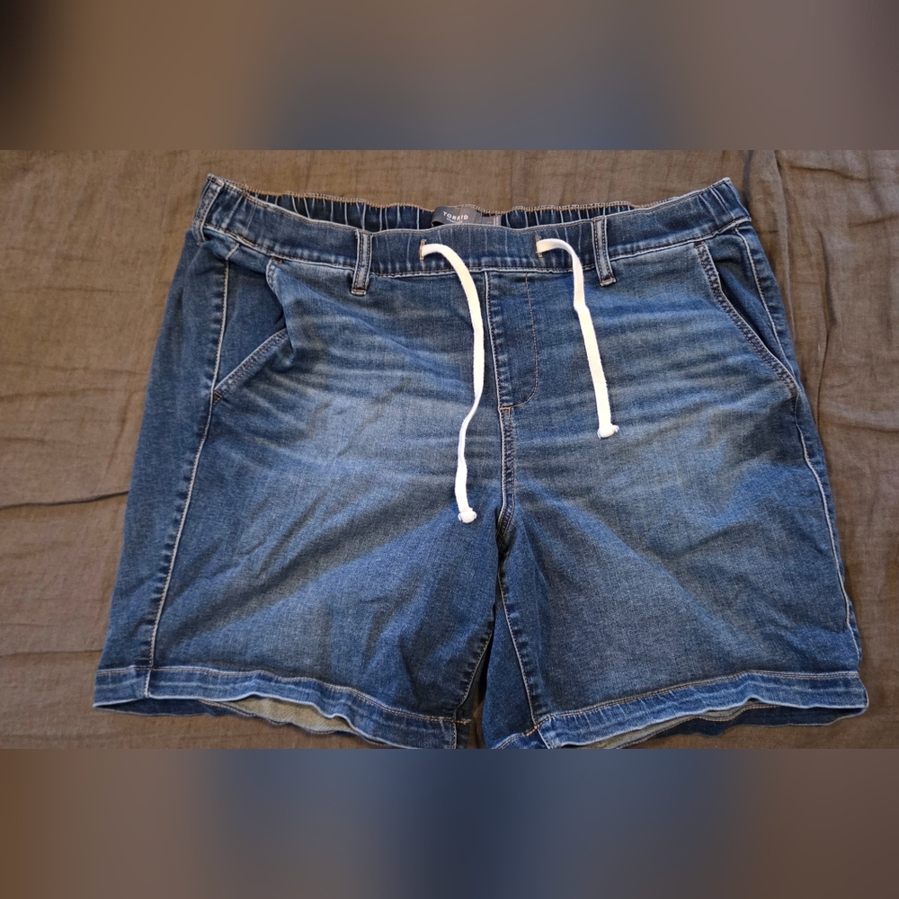 Blue Denim Shorts